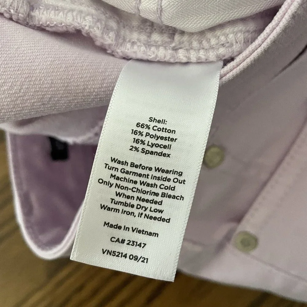 Talbots Pastel Lilac Ankle Jeans - Picture 9 of 9